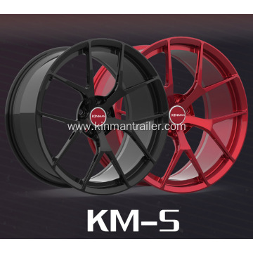 monoblock forged wheels for high performance sports luxury vehicles